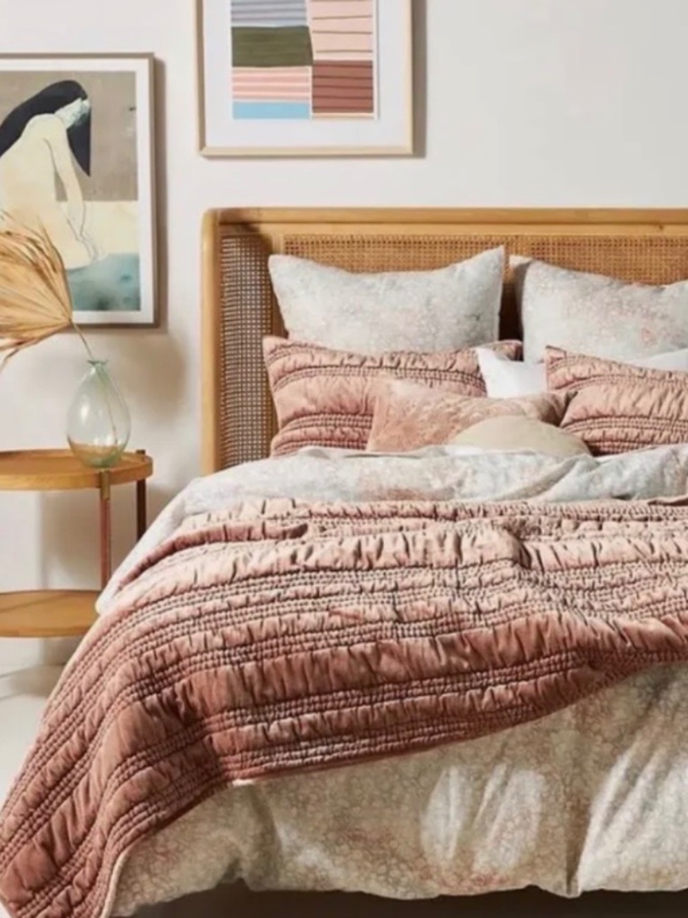 Anthropologie quilt/ comforter